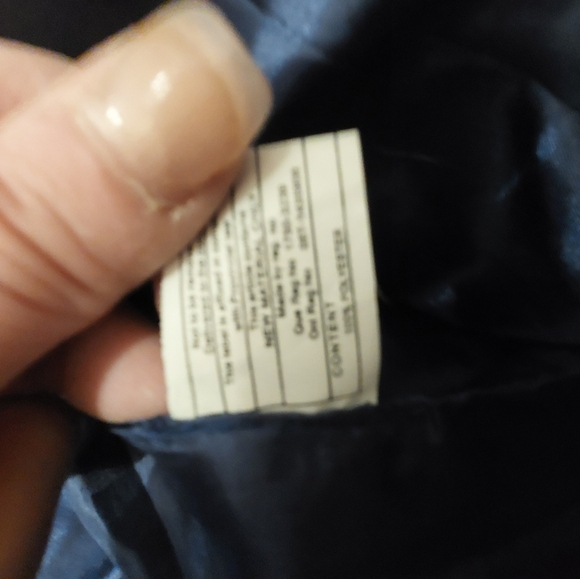 Wool blend jacket with real fur hood size S - Picture 7 of 8